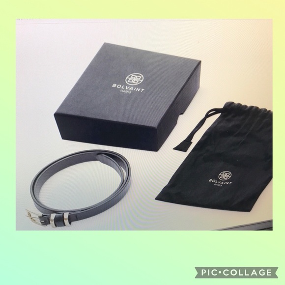 Bolvaint Black Sable 100cm Chloe Women’s leather belt New - Picture 3 of 6